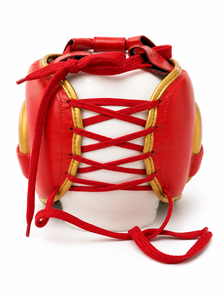 Casque New Red Gold
